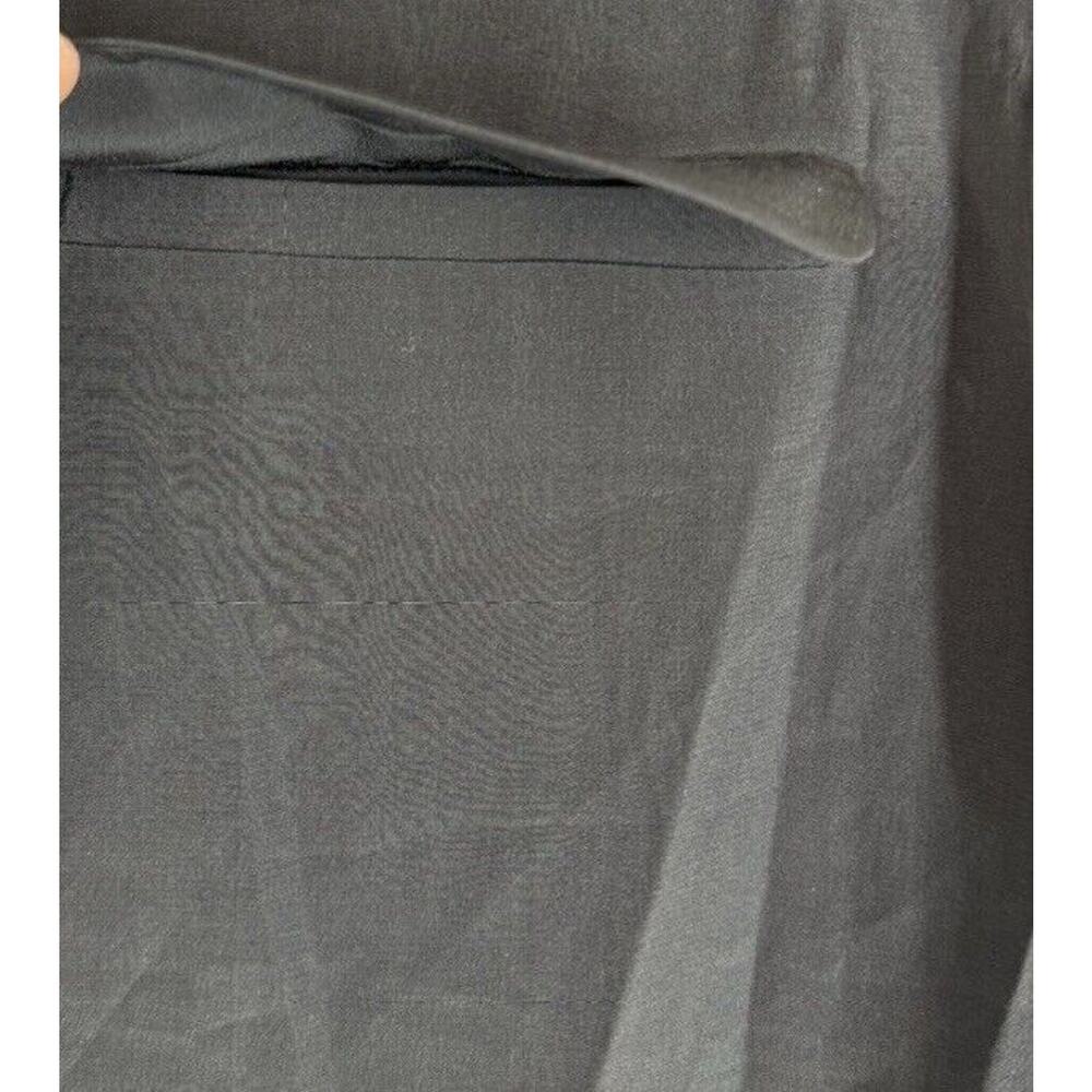 Alexander Wang Navy Gray Color Block Button Up Sh… - image 3